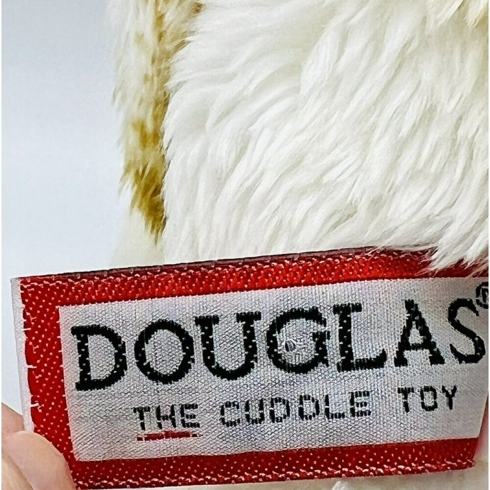 Douglas Liam Llama Plush Alpaca 11 inch Cream with Brown - Picture 6 of 7